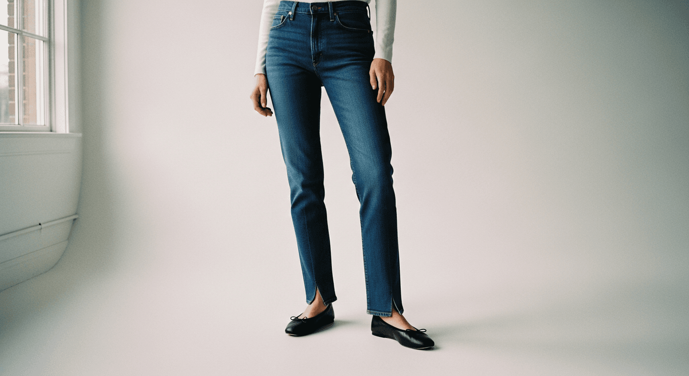 Jeans og passform: En guide til snitt, midje og materiale