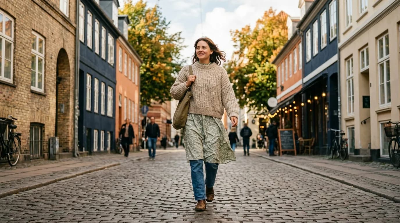 Slik tar du sommerkjolen med inn i høsten